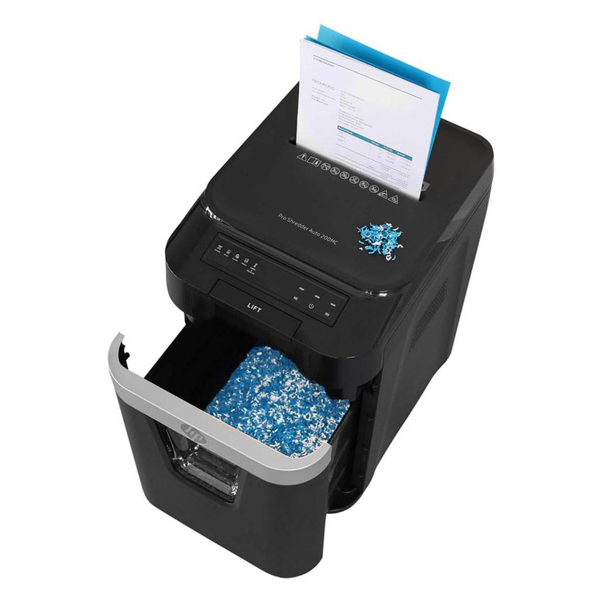 HP Aktenvernichter Pro Shredder Auto 200MC 