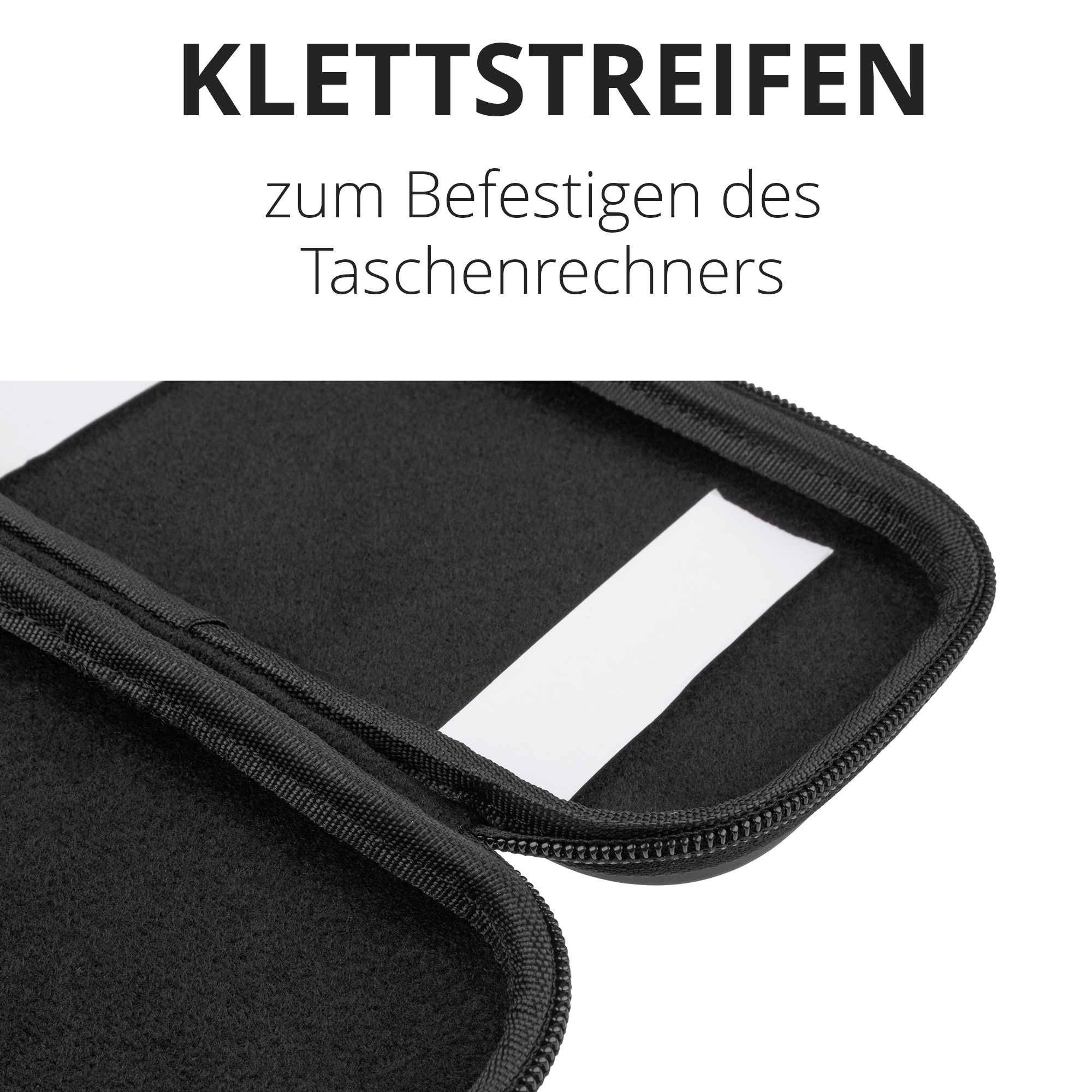 Casio FX-991 DE X Rechner mit Tasche türkis, Folie, Fachbuch und Zirkel Set 