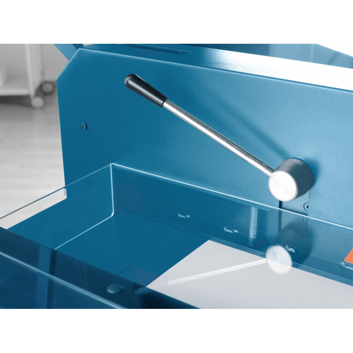 Dahle 848 Stapelschneider, Hebelpresse, A3 (475 mm), 800 Blatt 60 kg, Maße 86 x 72 x 40 cm