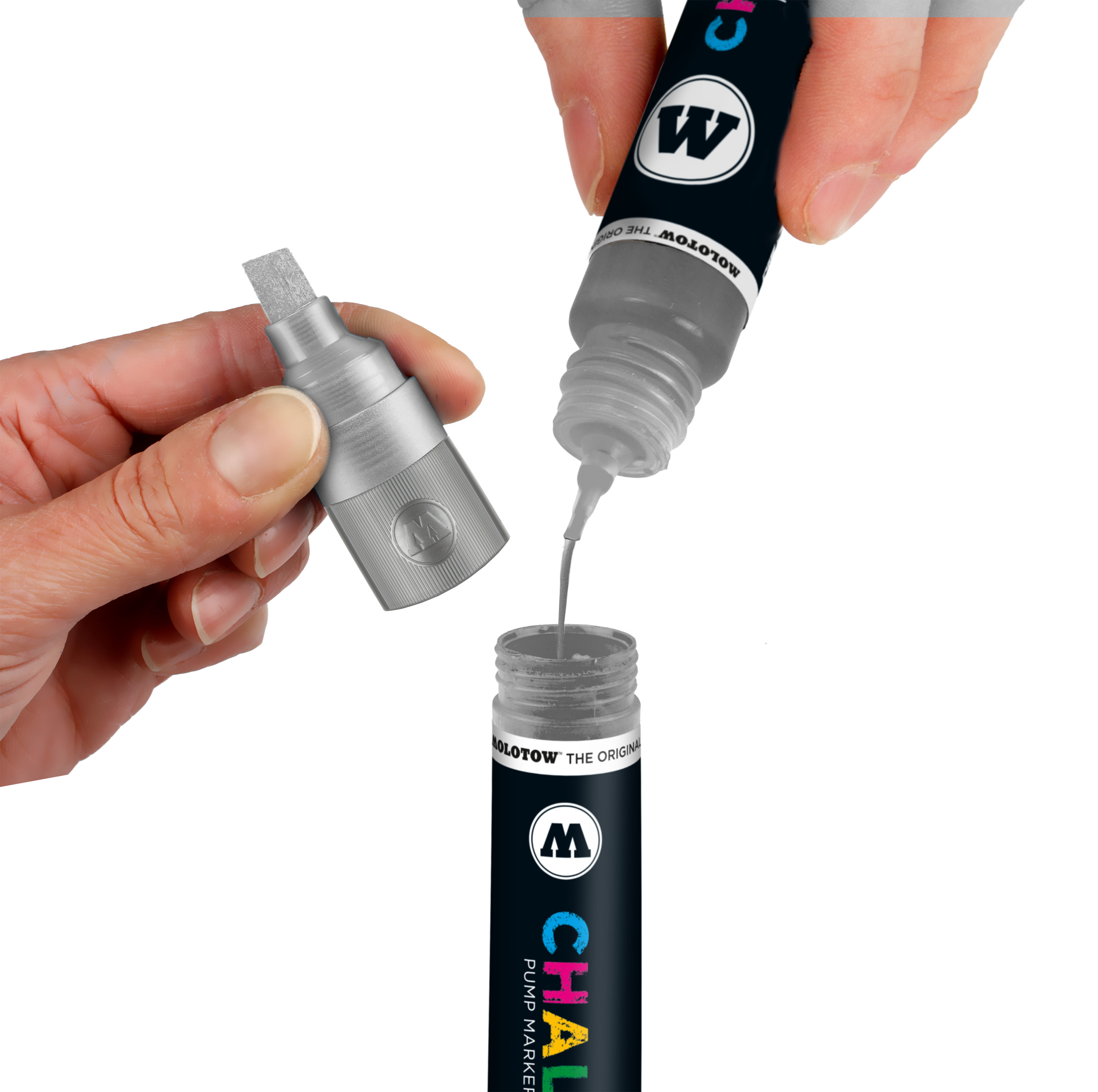 Molotow Kreidemarker CHALK 4 mm, Nr. 003, rot 
