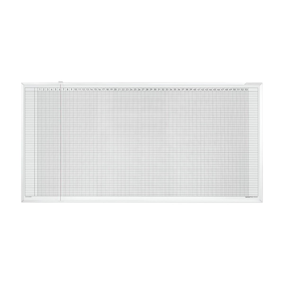 Magnetoplan 3703255 Aktivitäten. und Urlaubsplaner 150 x 45cm, 5 Tage, 30 Mitarbeiter