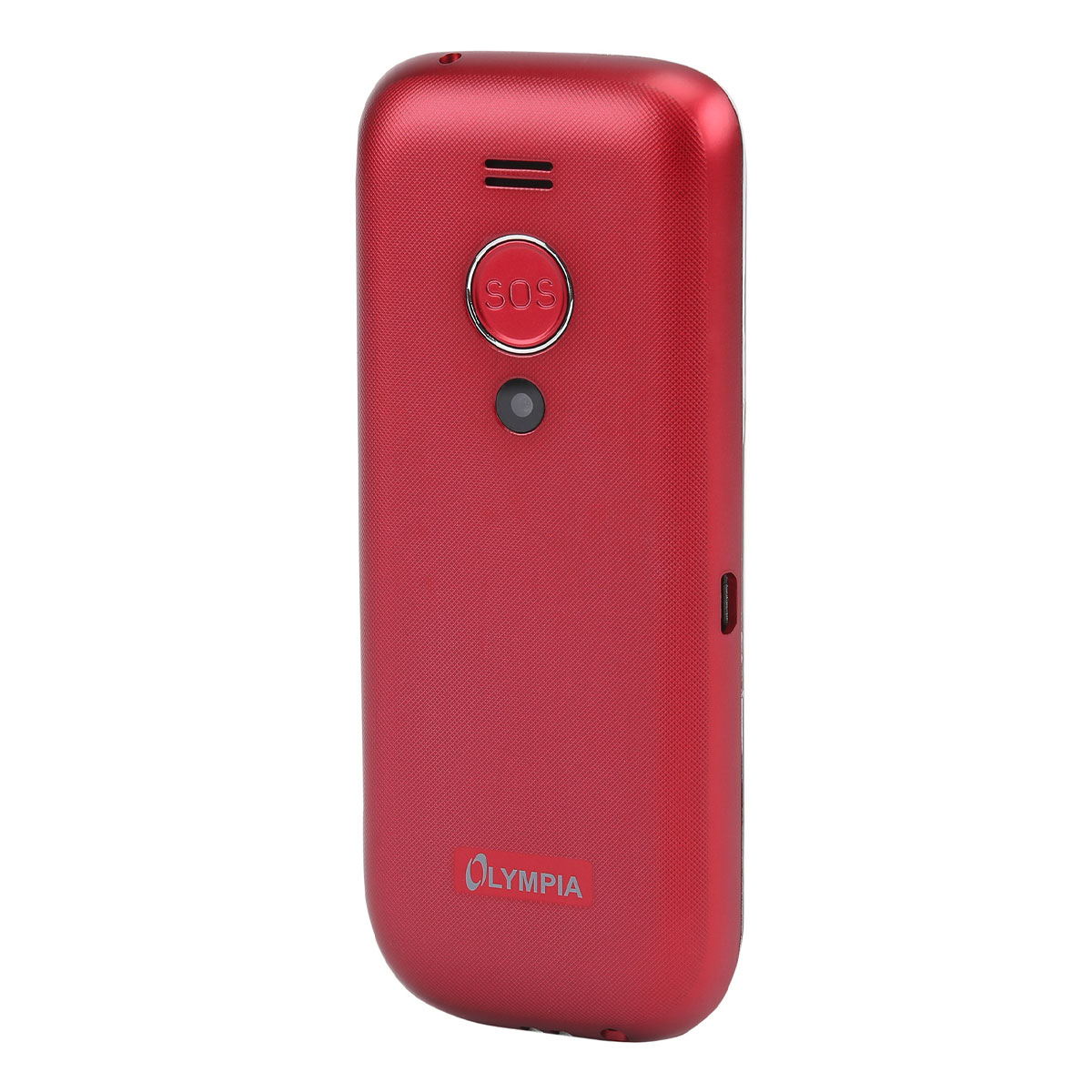 Olympia Joy II Mobiltelefon rot I GSM I UKW-Radio I Kamera I 3,5mm Klinke I SOS-Taste 