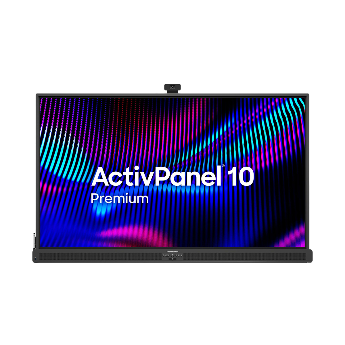 Promethean ActivPanel 10 PREMIUM 86'' interaktives Display, 4K Touchdisplay, 8fach Mikrofon-Array + Subwoofer integriert