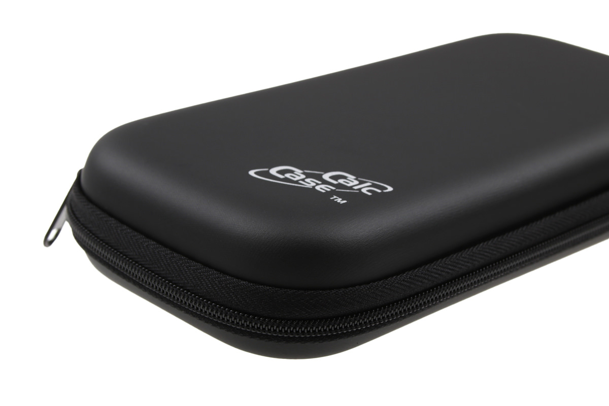 CalcCase Tiny XL Hartschalentasche schwarz 