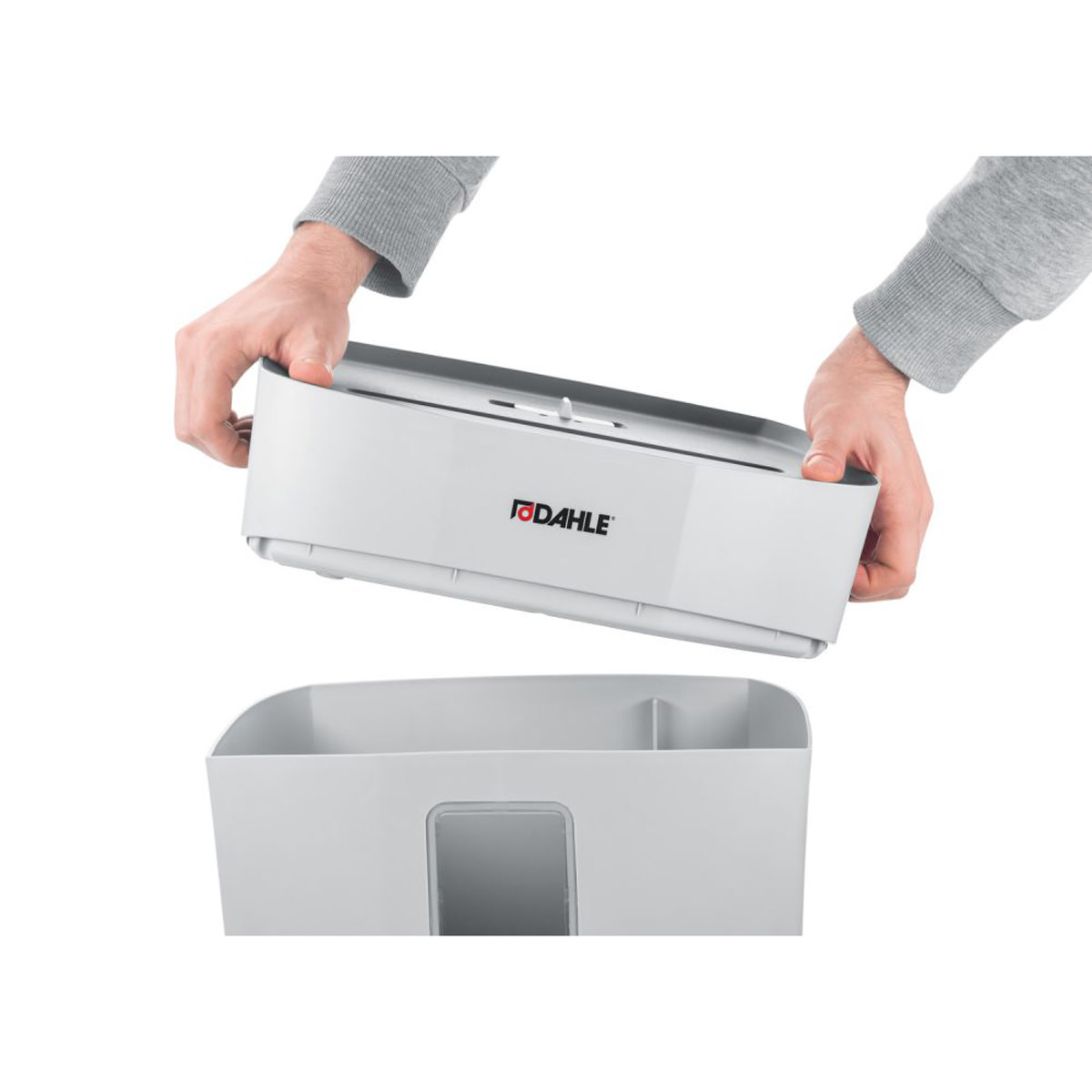 Dahle Aktenvernichter PaperSAFE 140 Schnitt 5 x 18 mm, 1-10 Blatt, 12 L 
