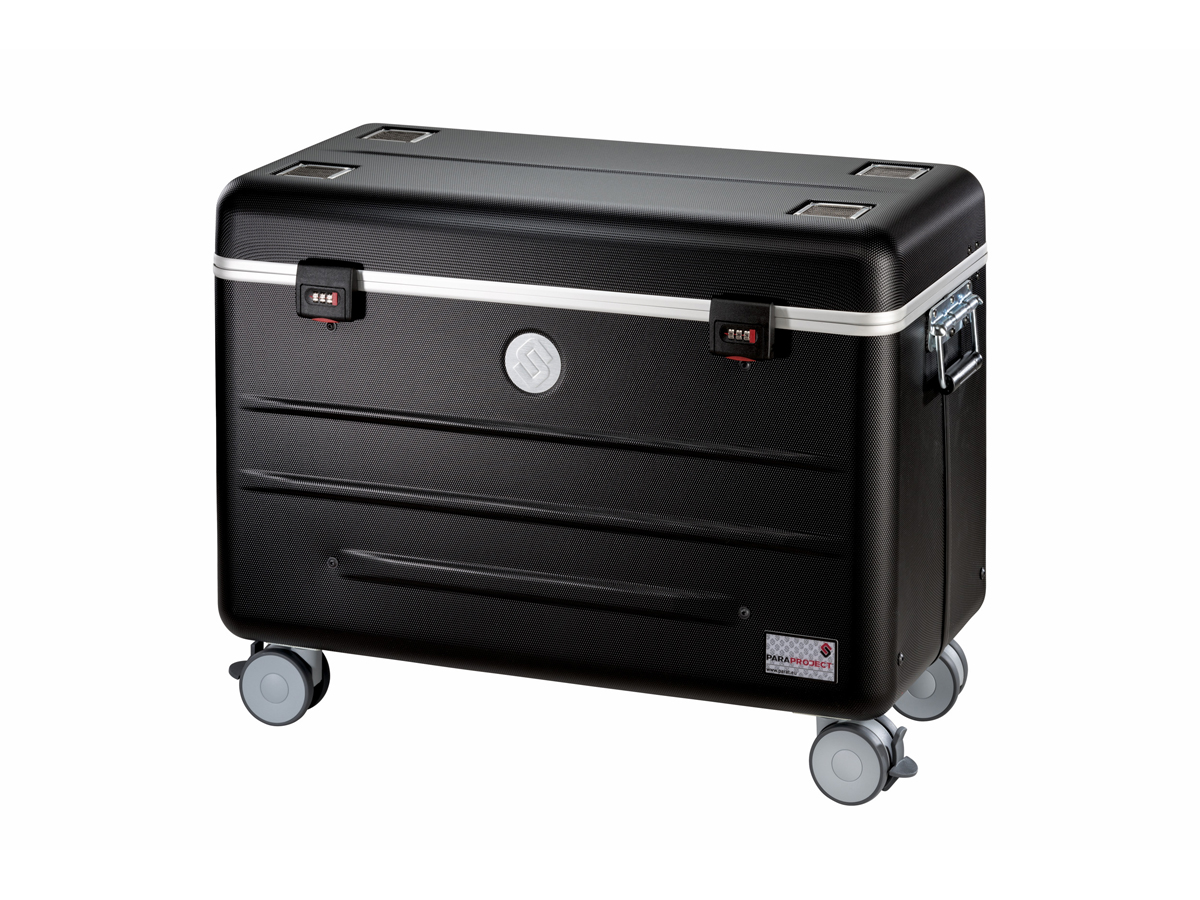 Parat PARAPROJECT®Case TC20 TwinCharge, inkl. USB-A auf Lightning, schwarz