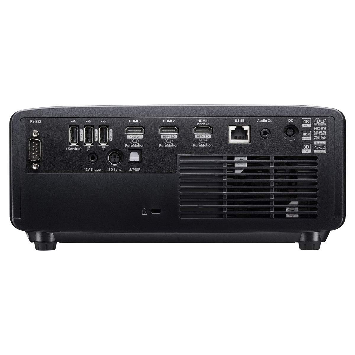 Optoma UHZ58LV Dual Laser 4K Projektor, HDR10+, Lautsprecher 15W 