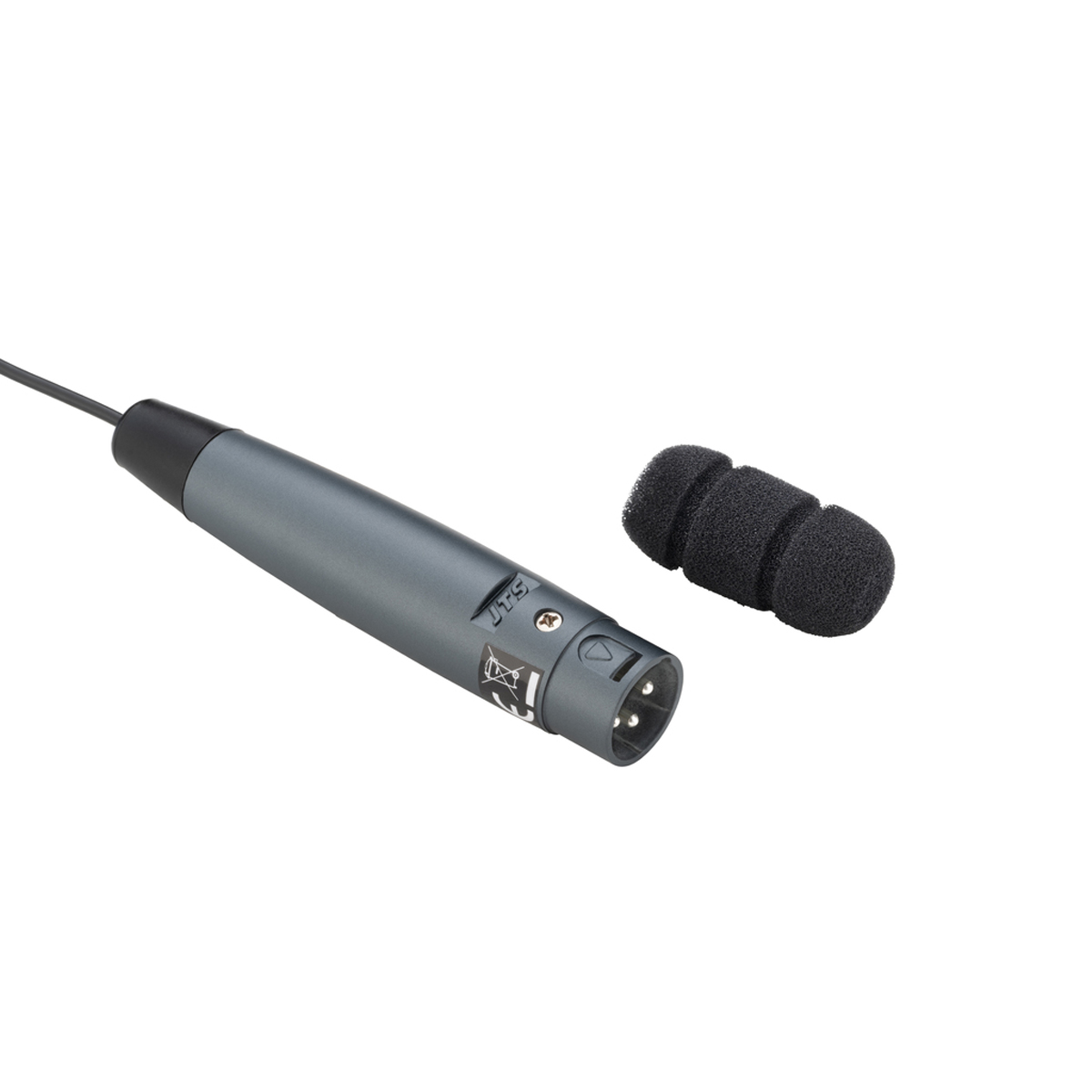 MONACOR CX-608 Elektret-Instrumentenmikrofon