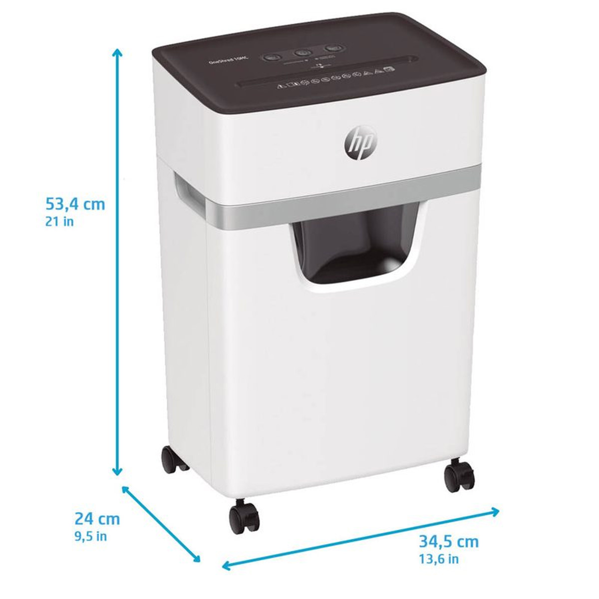 HP Aktenvernichter OneShred 10MC 