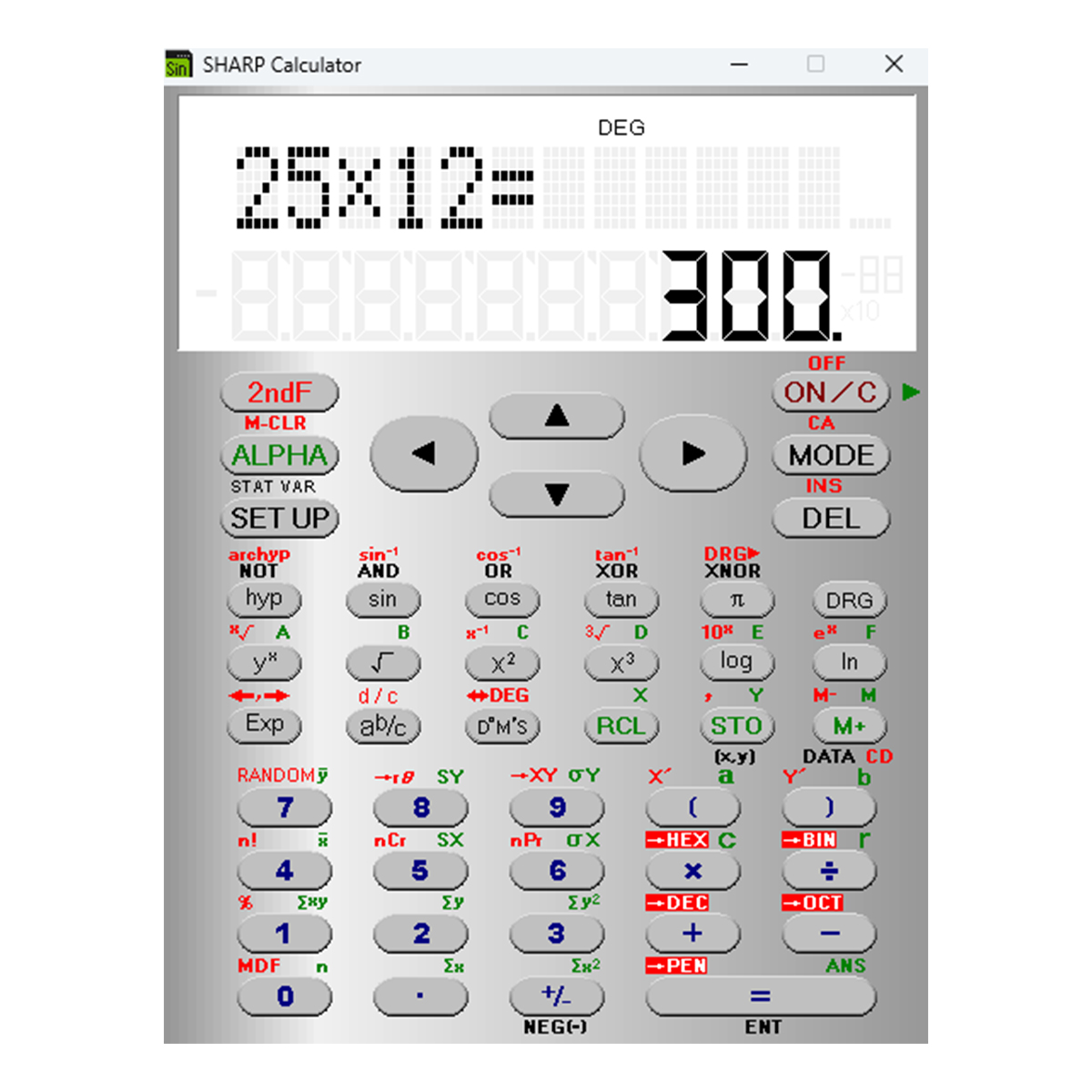 Sharp Emulator Software für die Modelle der EL-531 Serie 