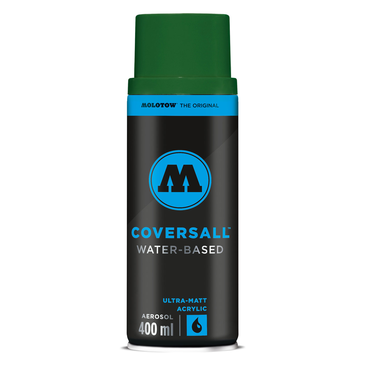Molotow Sprühdose COVERSALL WATER-BASED 400 ml, laubgrün 