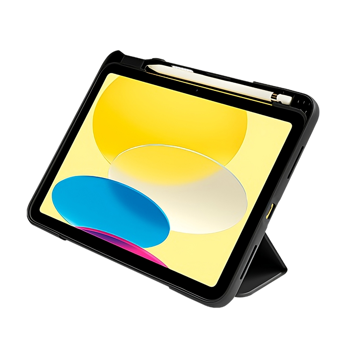 SHOCKGUARD The Ultra Folio Case schwarz für Apple iPad A16 & iPad 10. Generation