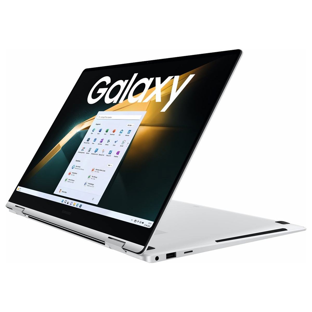 Samsung Galaxy Book4 360 15.6'' (39,6cm), Core i5 120U, Win 11 Pro, 256 GB NVMe SSD, 16 GB RAM, Silver