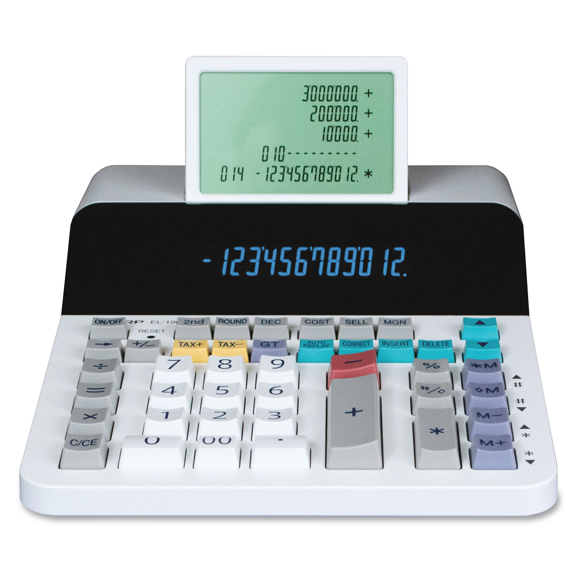 Sharp EL-1901 anzeigender Tischrechner 