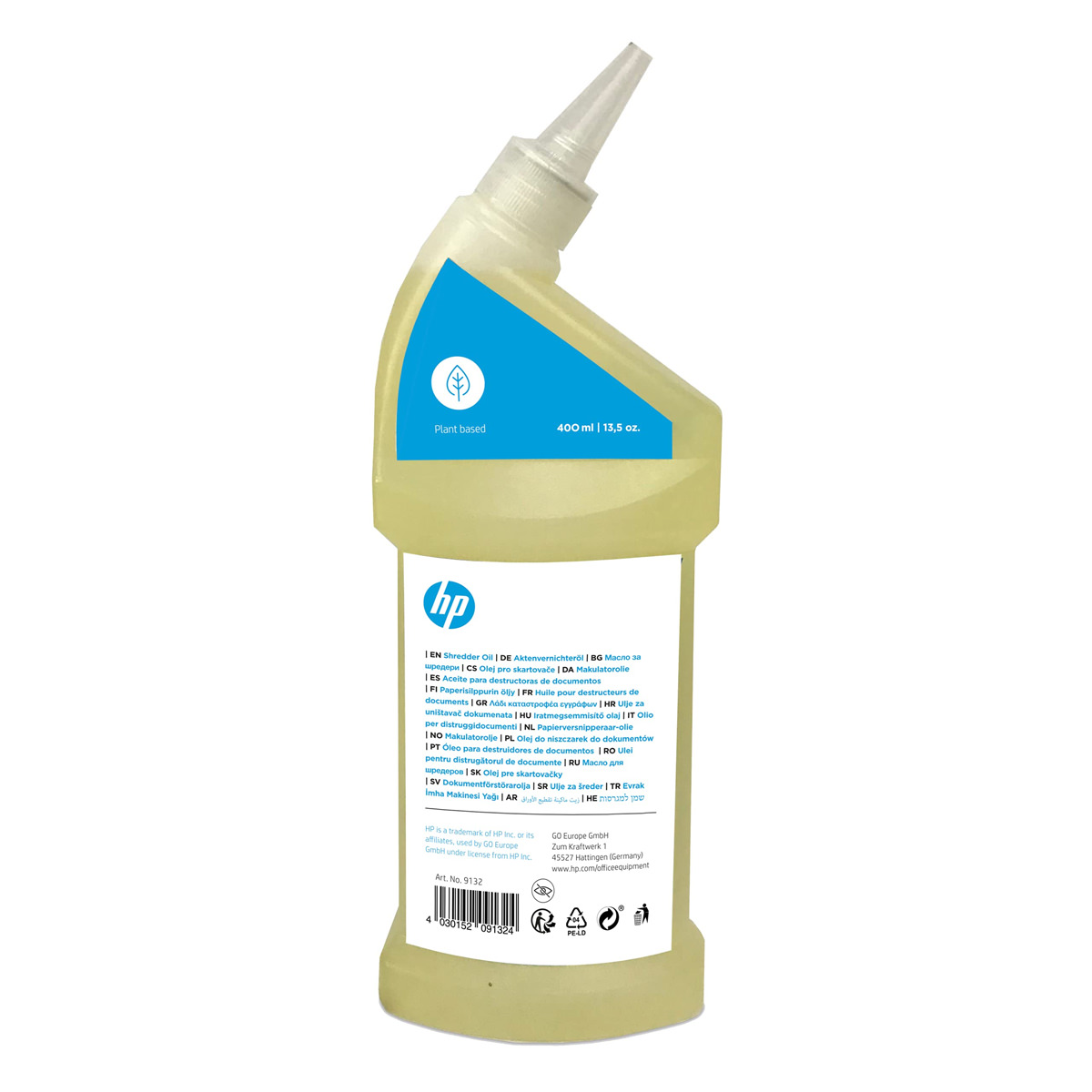 HP Aktenvernichteröl, 400 ml 