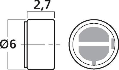 MONACOR MCE-4500 Subminiatur-Backelektret-Messmikrofonkapsel