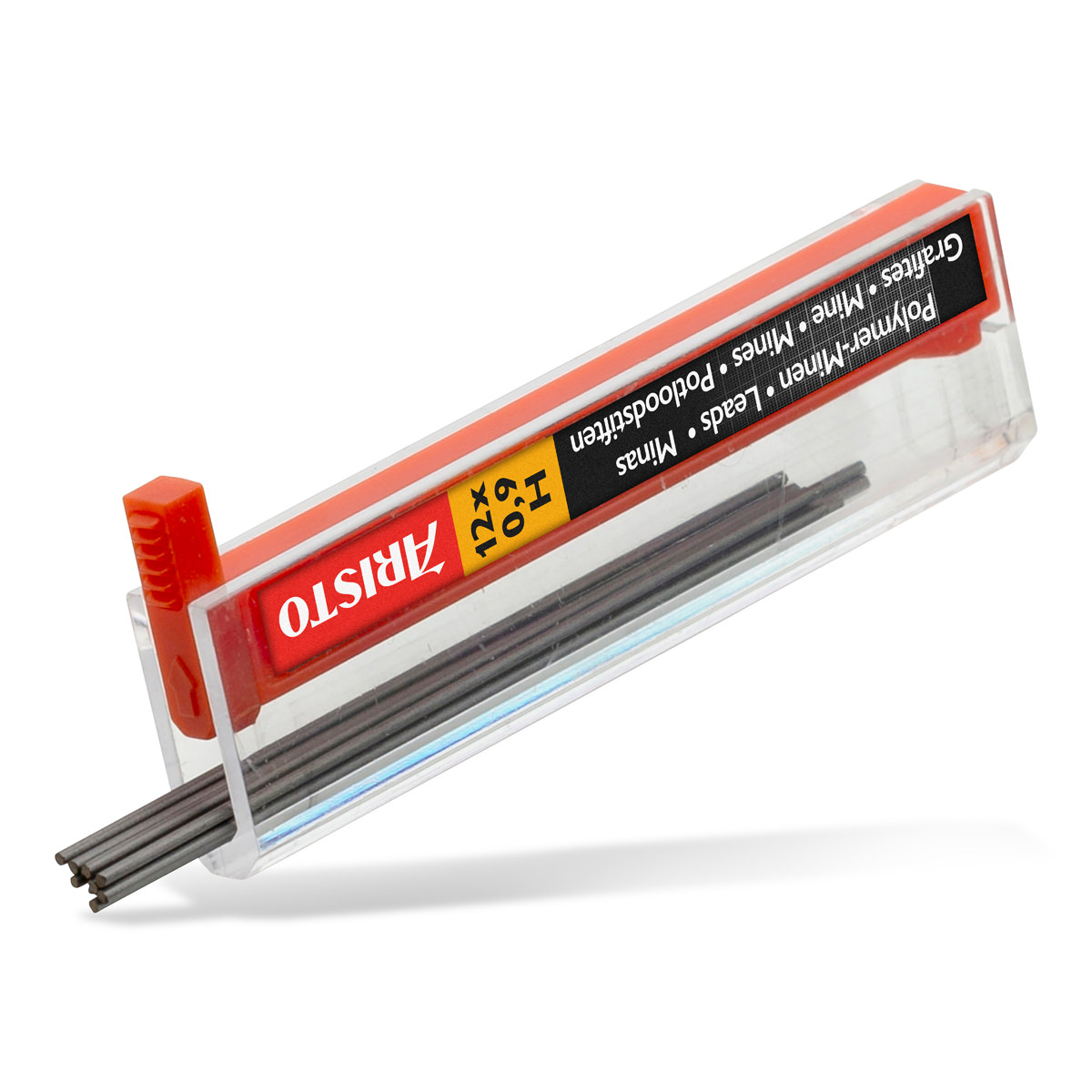 Aristo Feinminen Hi-Polymer 0,9 2H, Dose mit 12 Minen 