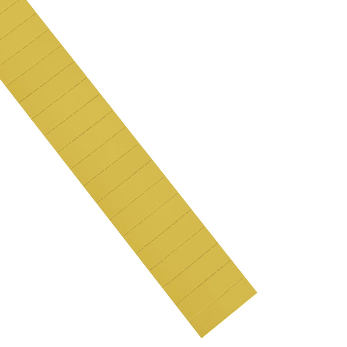 Magnetoplan 1286200 ferrocard-Etiketten gelb, Format 50 x 12 mm, 115 Stück (für U-Profile Größe 50 x 15 mm)