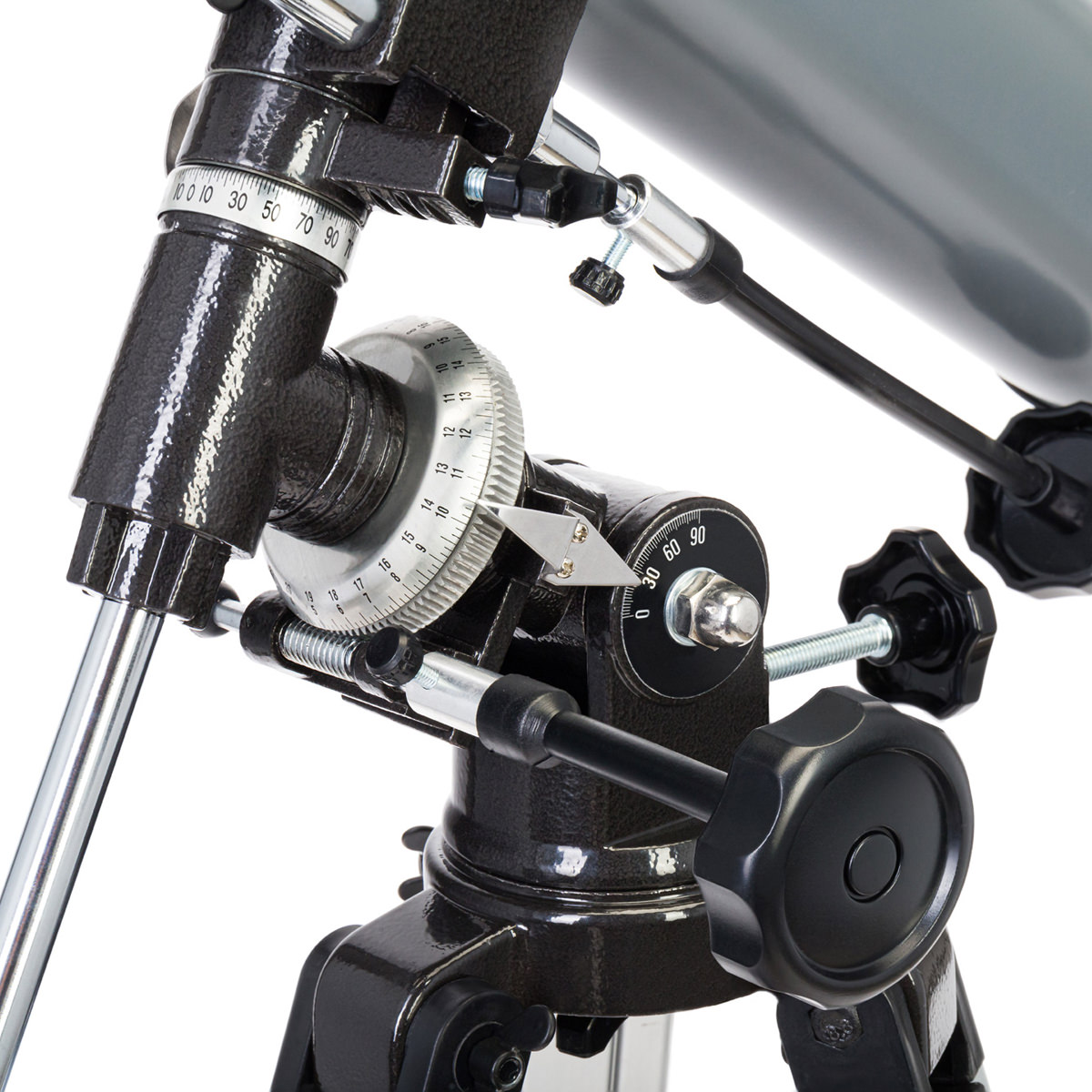 Levenhuk Blitz 80 PLUS Telescope 160x, Refraktor mit 900 mm Brennweite, f/11, äquatorial 