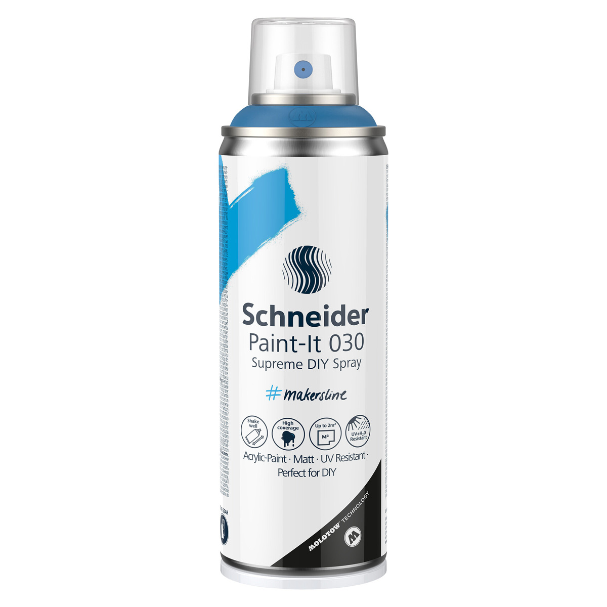 Schneider Supreme DIY Spray Paint-It 030 steel blue 