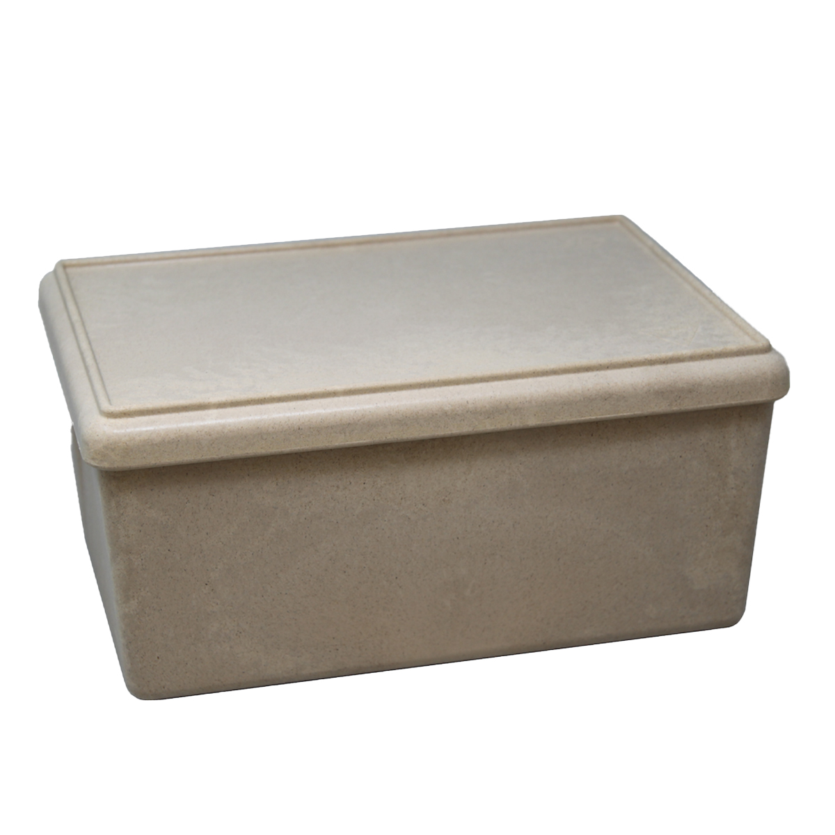 Wissner RE-Wood® Box groß mit Deckel naturfarben 