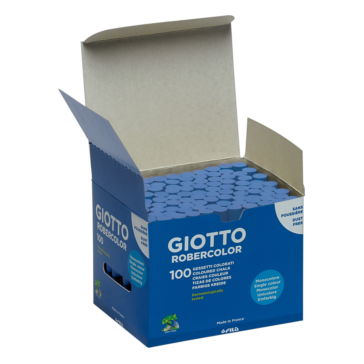 Giotto Robercolor-Kreide, Blau, 100 Stück 