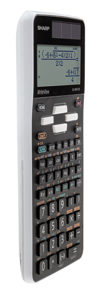 Sharp EL-W531 TG WH Schulrechner weiß 