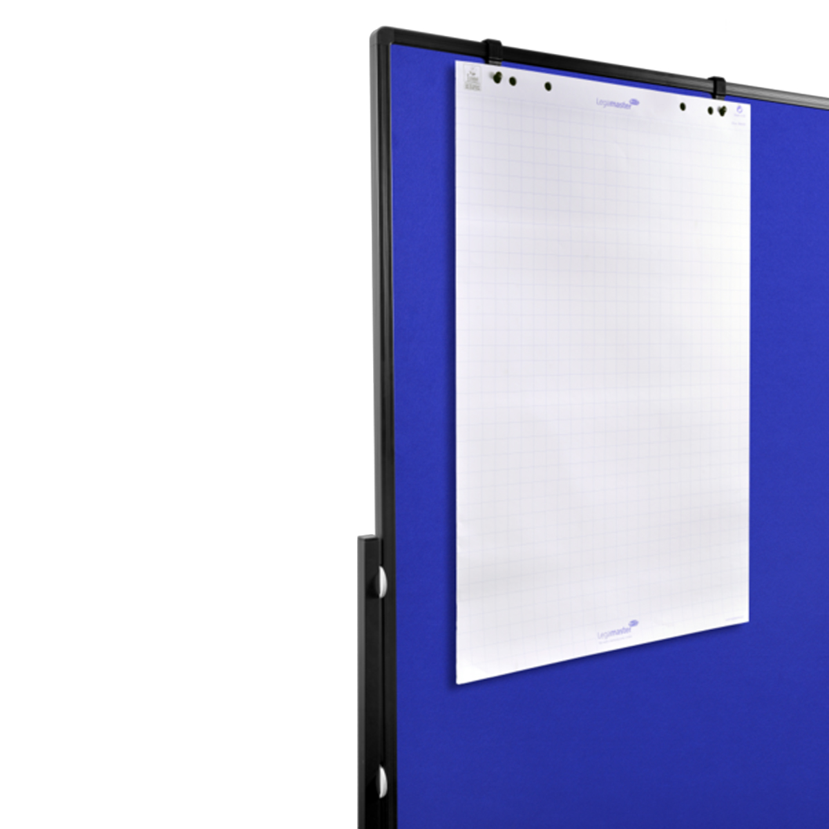Legamaster 7-205410 Moderationswand PREMIUM PLUS klappbar 150 x 120 cm, marineblau