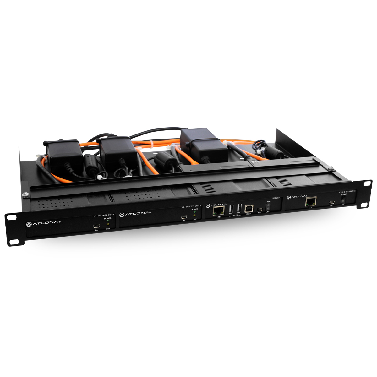 Atlona AT-RACK-1RU-ME Rackablage 