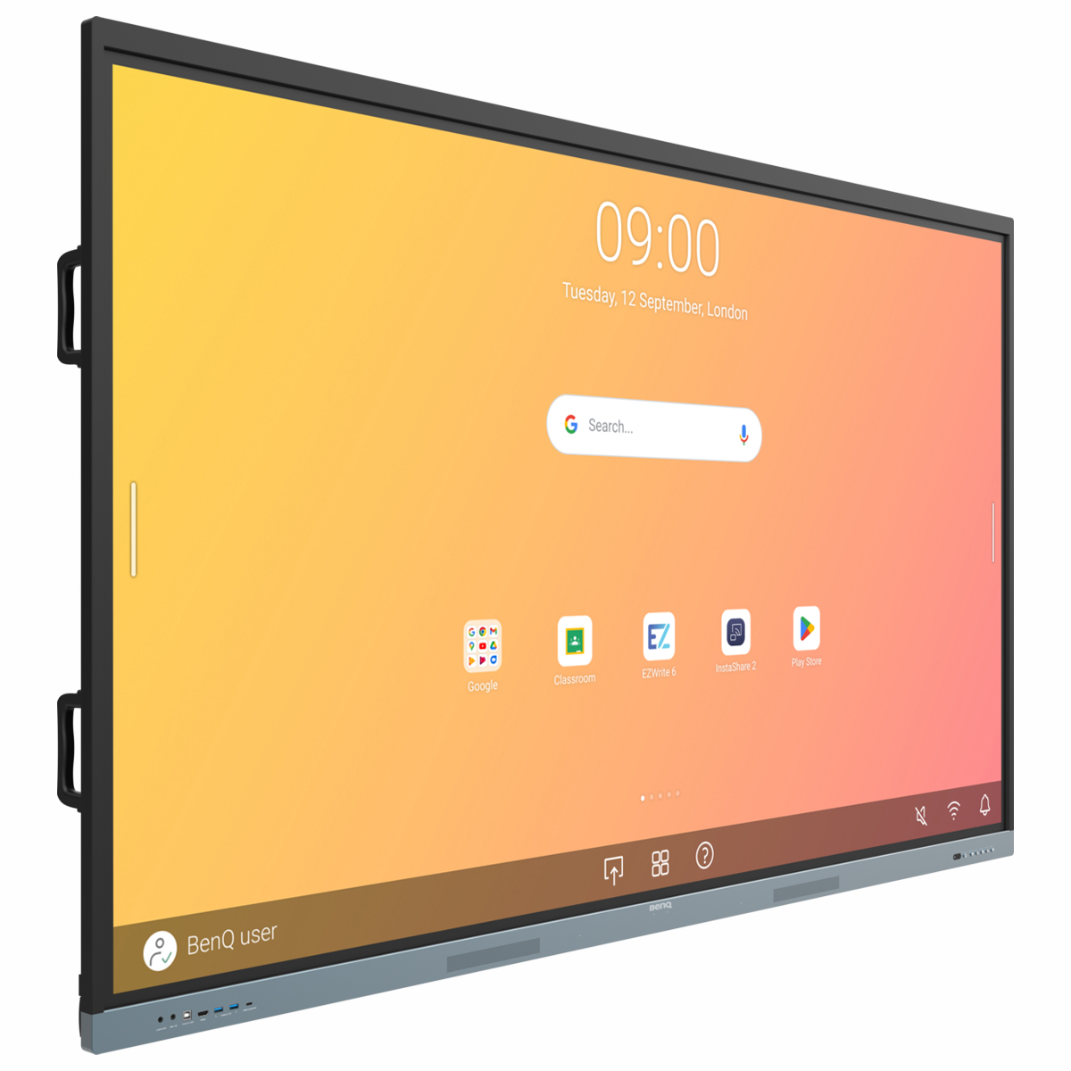 BenQ RE6504 65'' LCD Display, UHD, IR Touch, 128 GB, Hintergrundbeleuchtung 