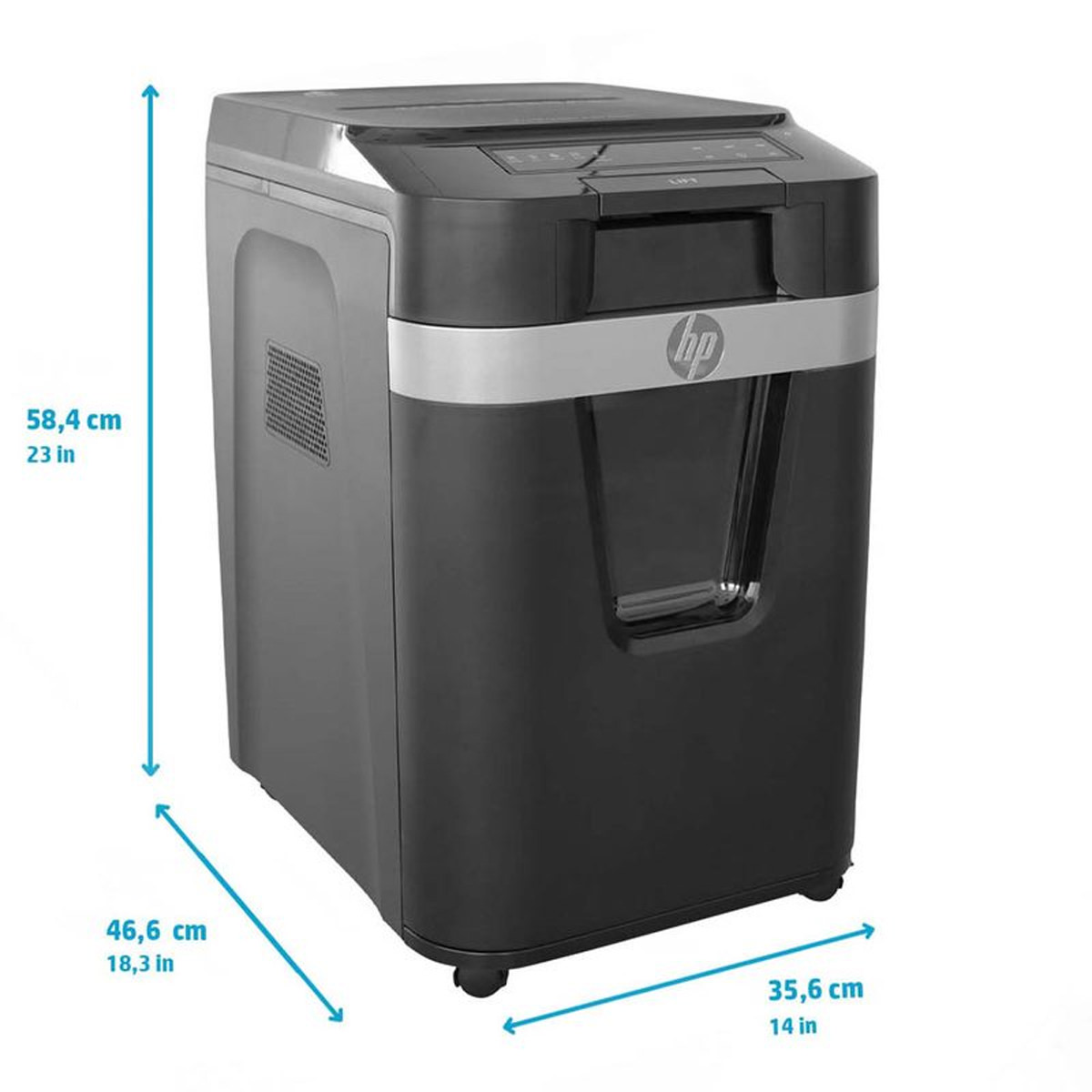 HP Aktenvernichter Pro Shredder Auto 200MC 