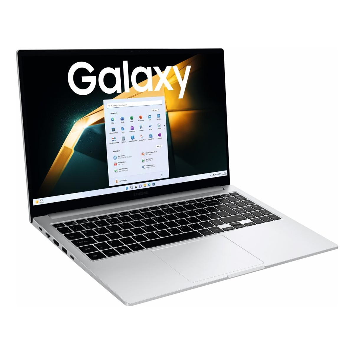 Samsung Galaxy Book4 Pro 16'' (40,6cm), Core Ultra 7 155H, Win 11 Pro, Intel Arc Graphics, 512 GB NVMe SSD, 32 GB RAM, Evo, Platinum Silver