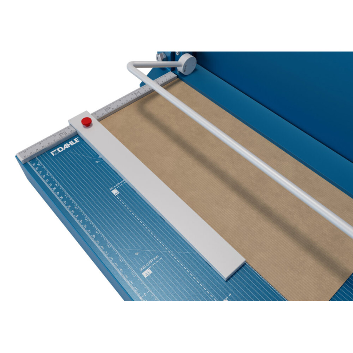 Dahle Hebel-Schneidemaschine 587 550 mm A3, mit Werkstoffmesser 