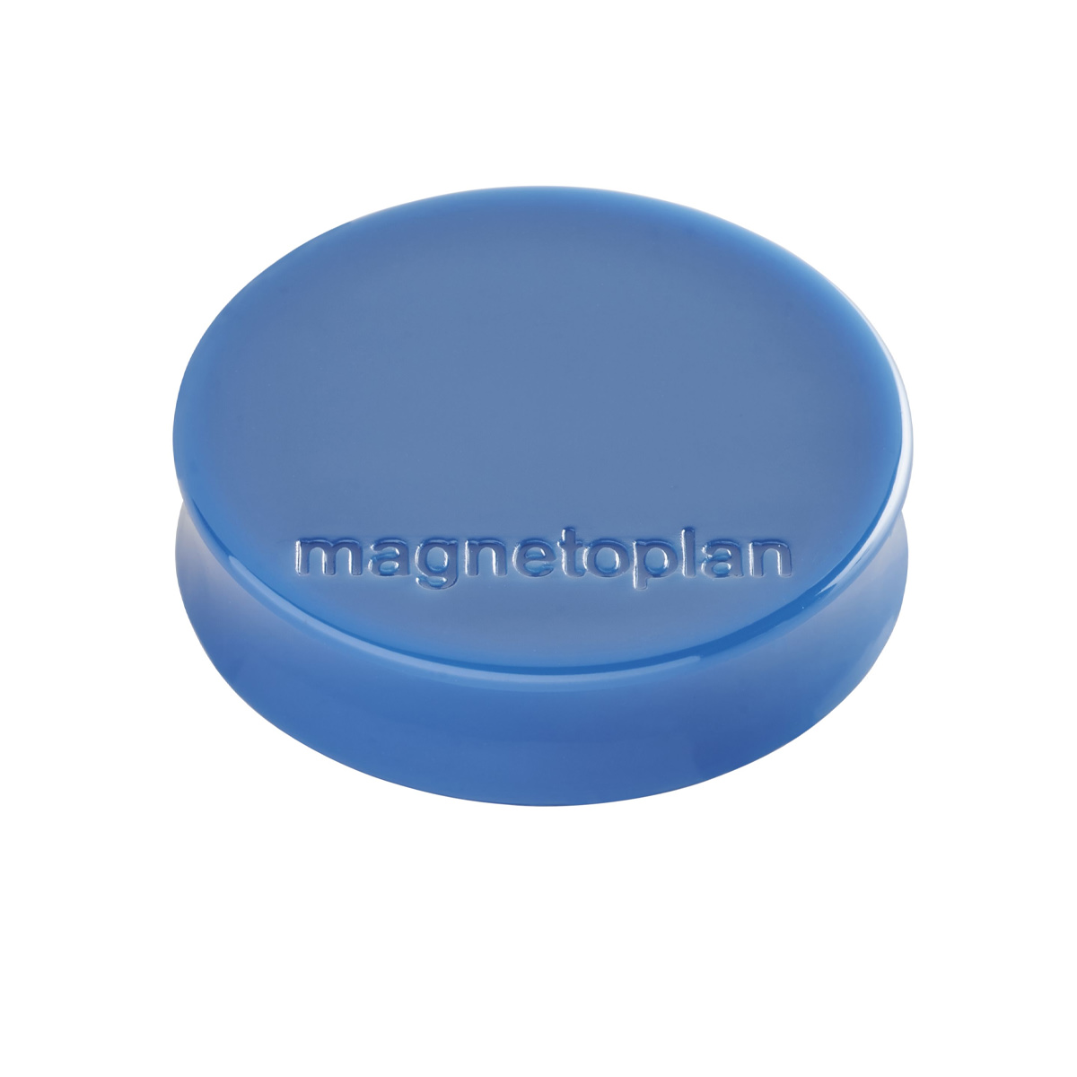 Magnetoplan 1664014 Ergo-Magnete medium, 10 Stück dunkelblau