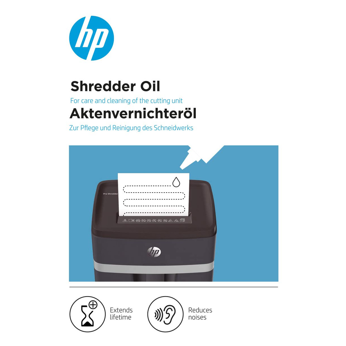 HP Aktenvernichteröl, 400 ml 