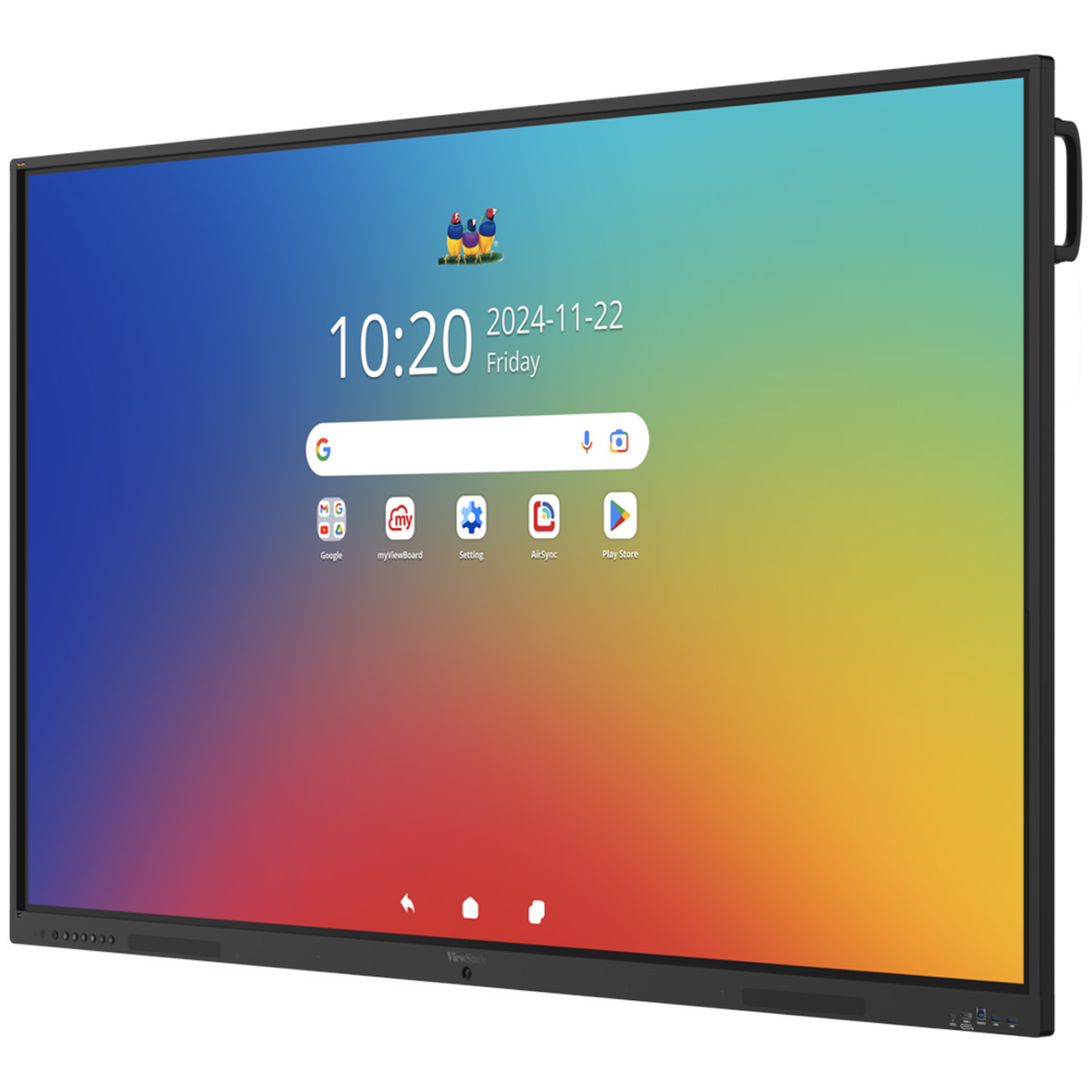 ViewSonic IFP7535-1-1C 75" Display, UHD, Multi Touch 
