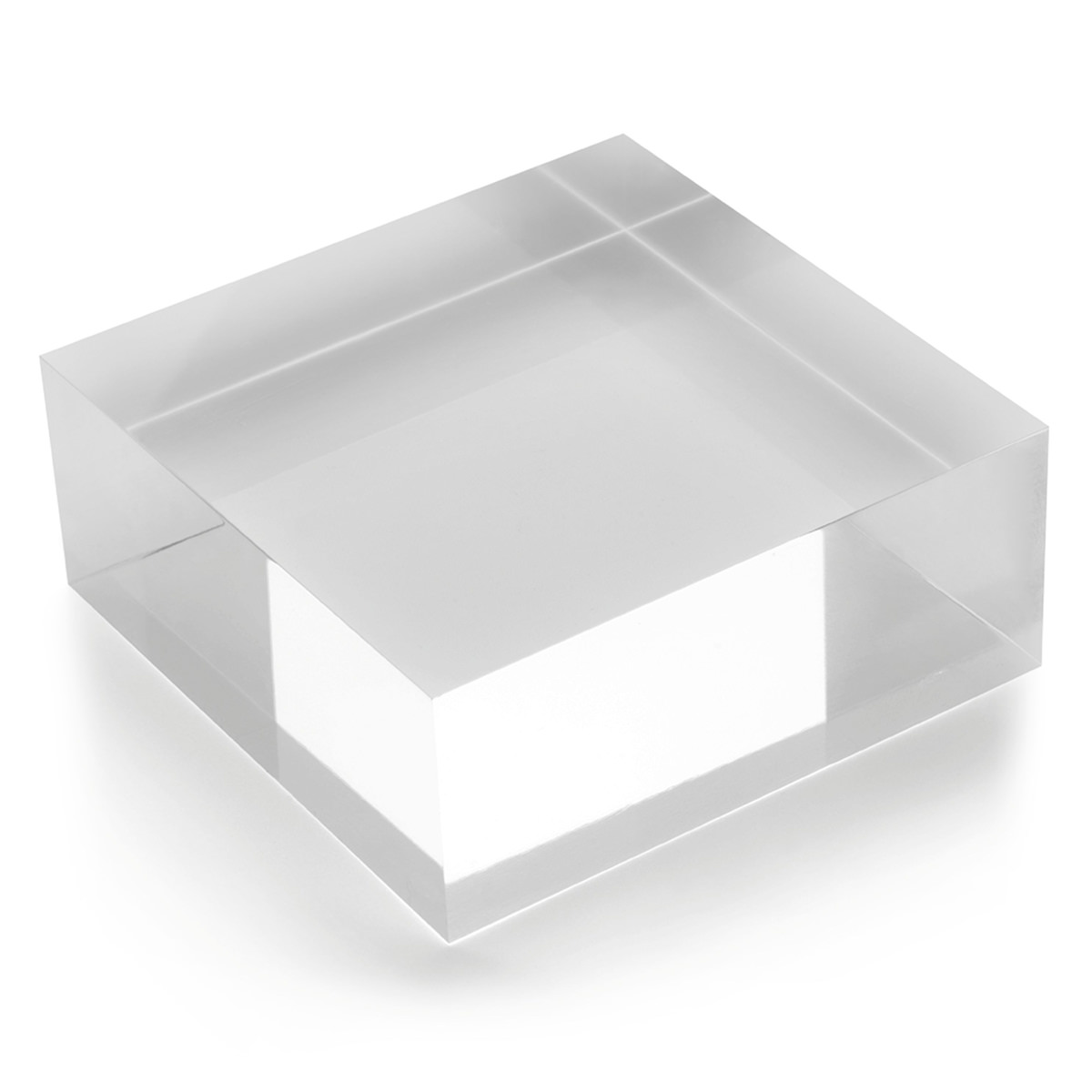 Magnetoplan AB340 Acryl-Block transparent , 100 x 40 x 100 mm