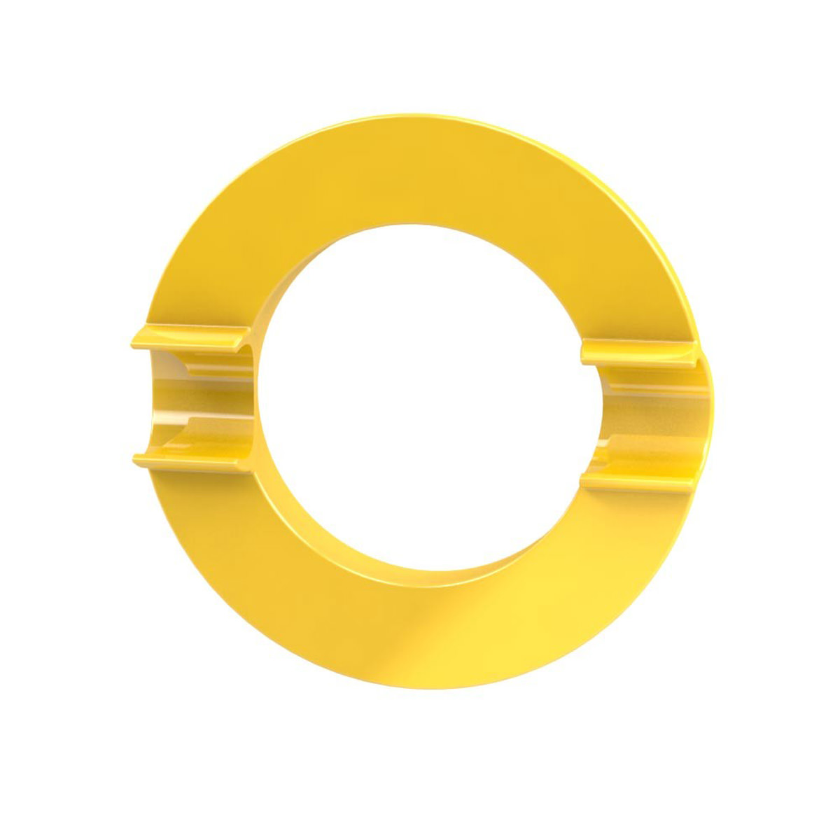 Dahle MEGA Magnet CIRCLE XL gelb, Durchmesser 80 mm mit Halter 