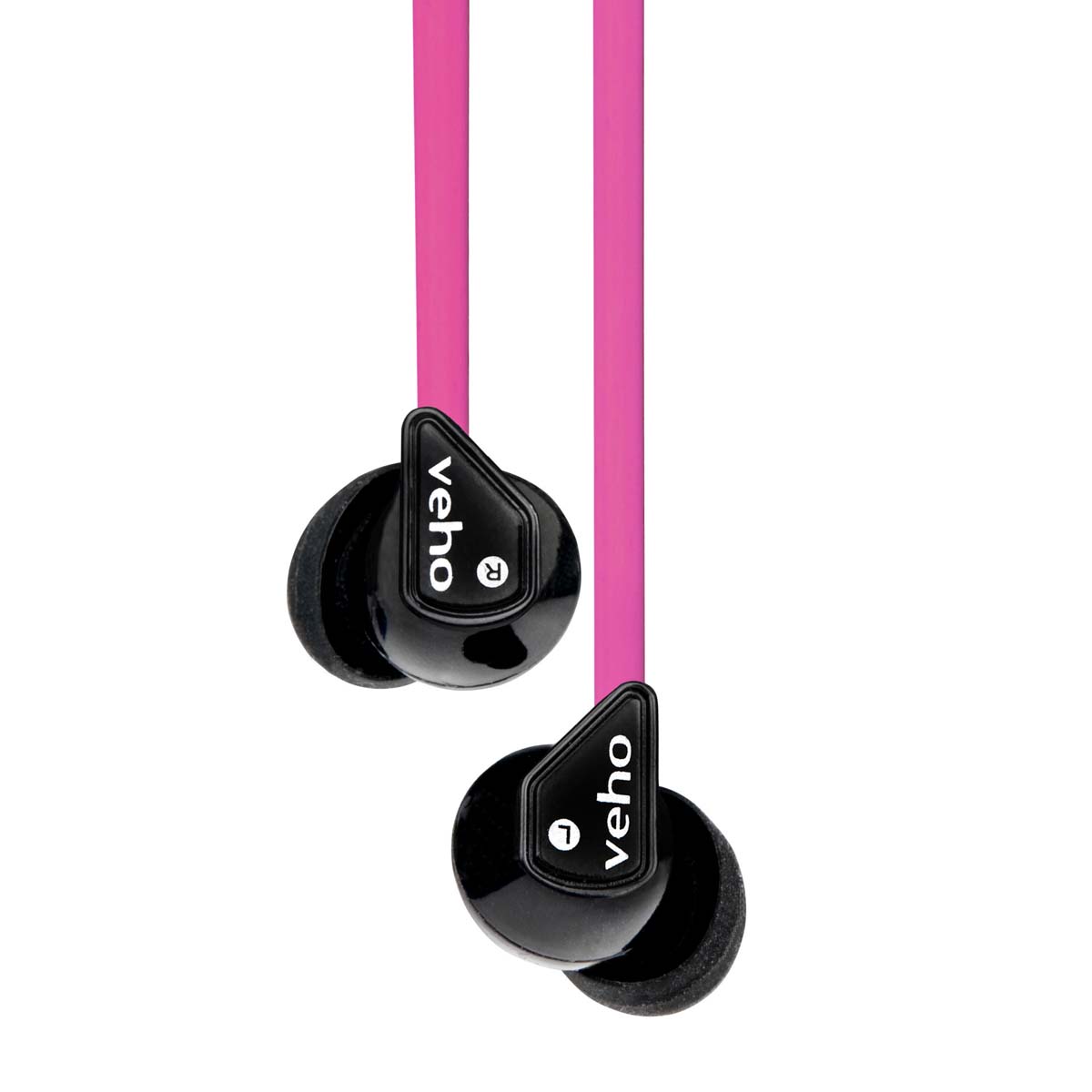Veho VEP-003-360Z1 In-Ear Kopfhörer, kabelgebunden, pink 