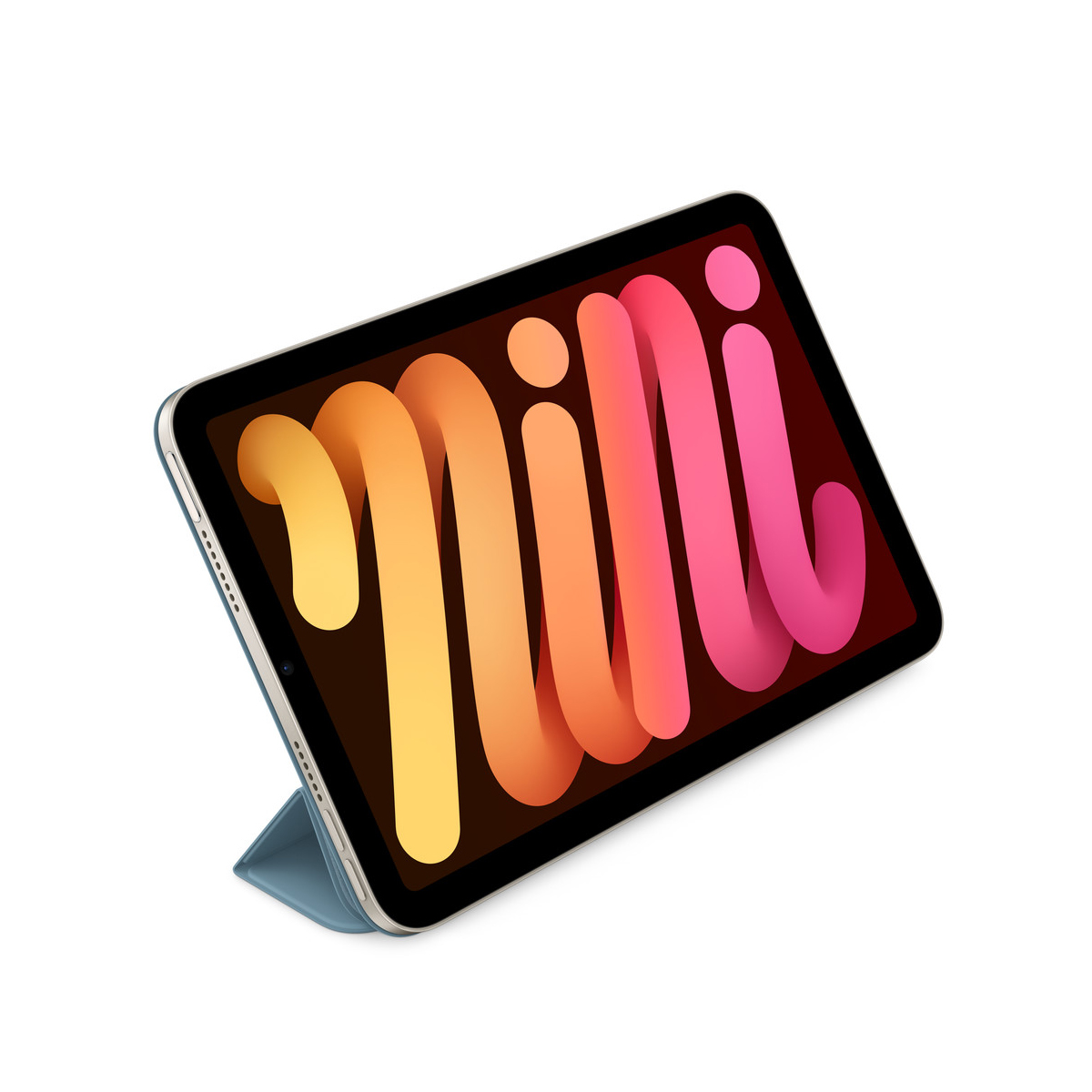 Apple Smart Folio Flip Hülle hellviolett, Schutzhülle für iPad Mini 8.3'' (21,1cm) 7. Generation (2024) & 6. Generation (2021)