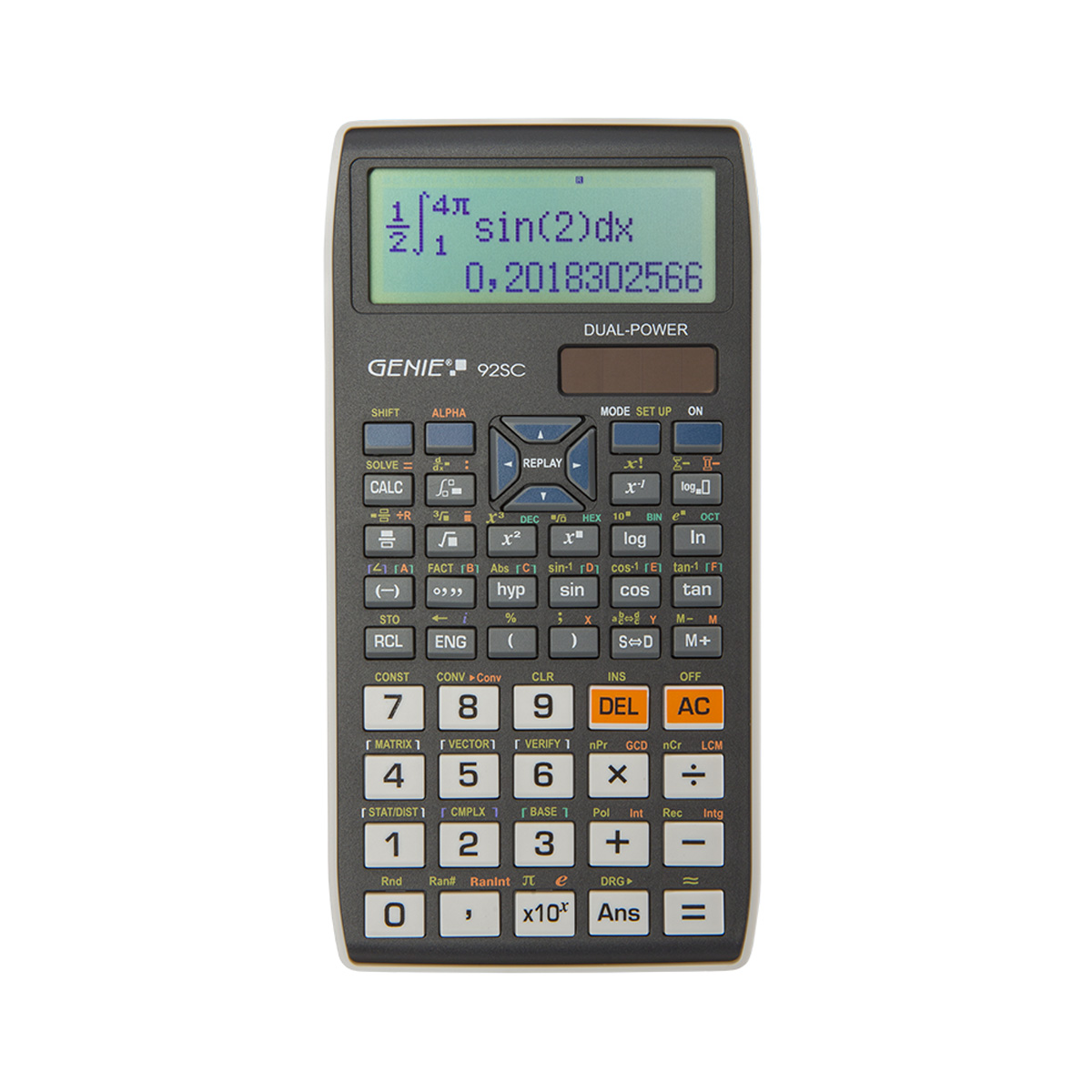 Genie 92 SC Schulrechner schwarz 
