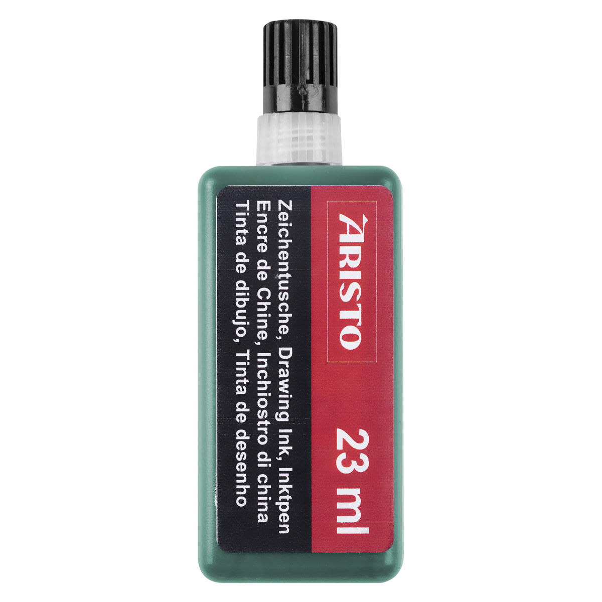Aristo Zeichentusche 23 ml grün, hohe Deckkraft 