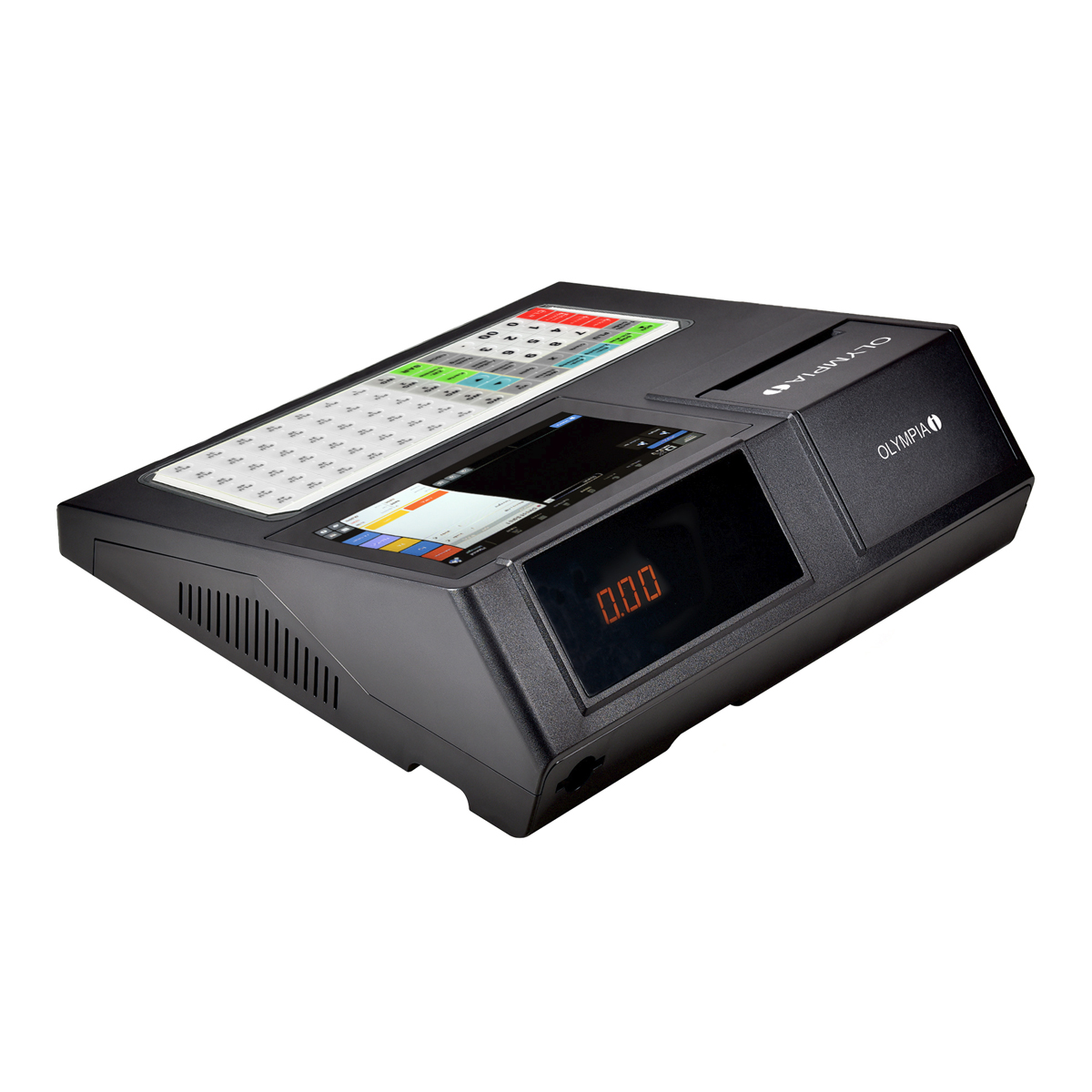 Olympia K 200 Plus Registrierkasse ohne TSE-Lizenz I Android 11 I 50 Bediener I 7''Touchdisplay 