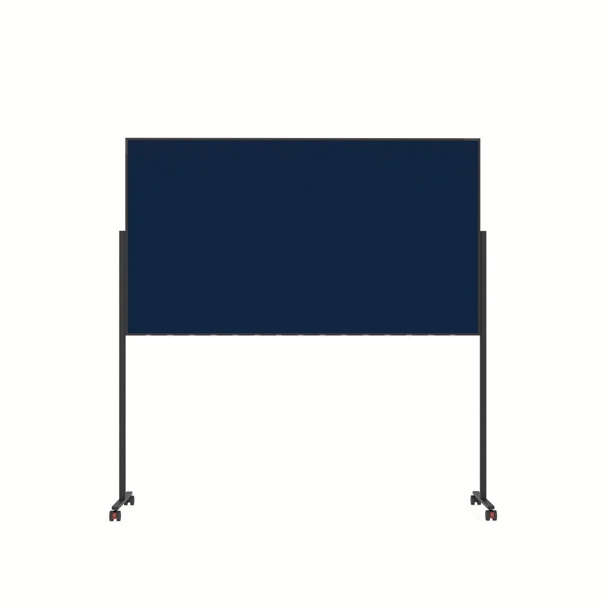 Magnetoplan 1181214 Design-Moderationstafel VarioPin dunkelblau 180 x 100cm, Rahmen schwarz