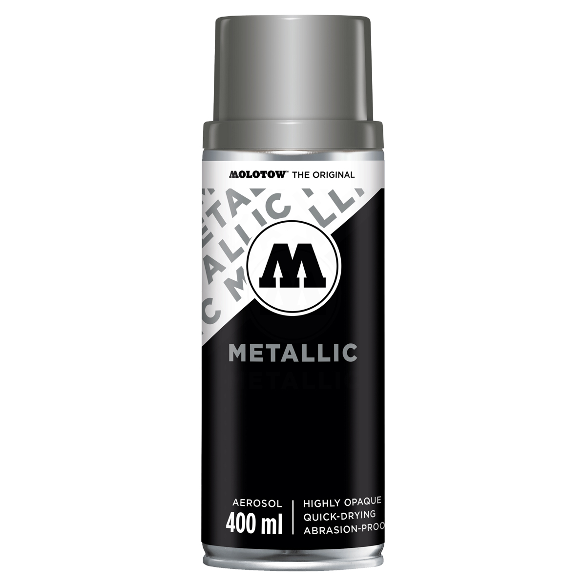 Molotow Sprühdose URBAN FINE-ART, Metallic Lack 400 ml, Nr. 420 metallic silber 
