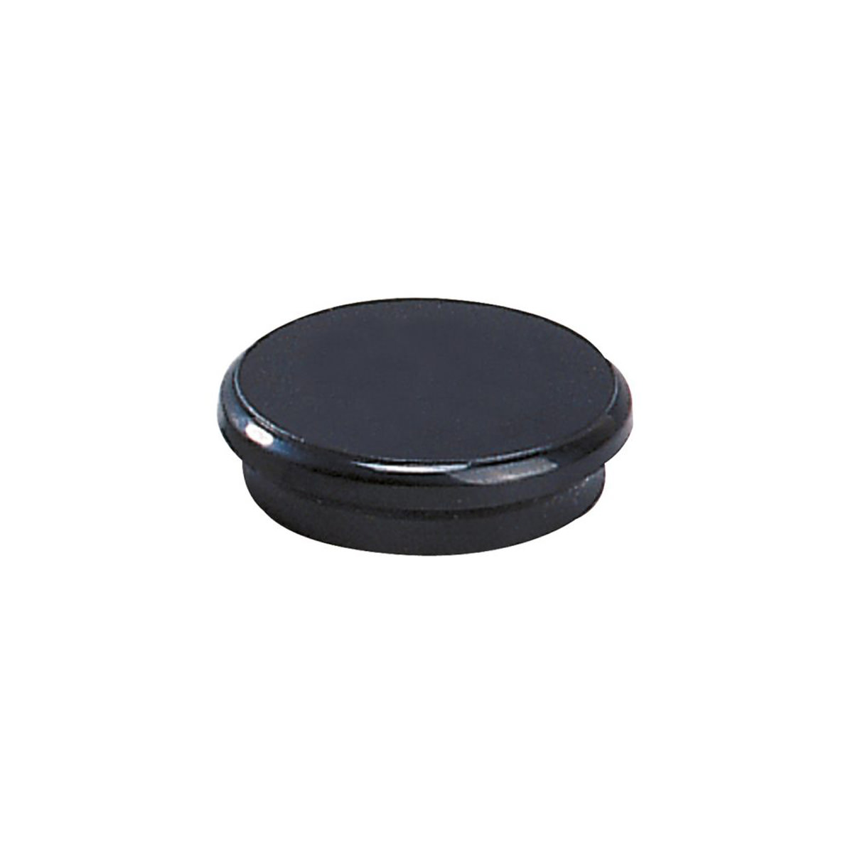 Dahle Starker Haft-Magnet 24 mm schwarz, 6 Stück im Blister 