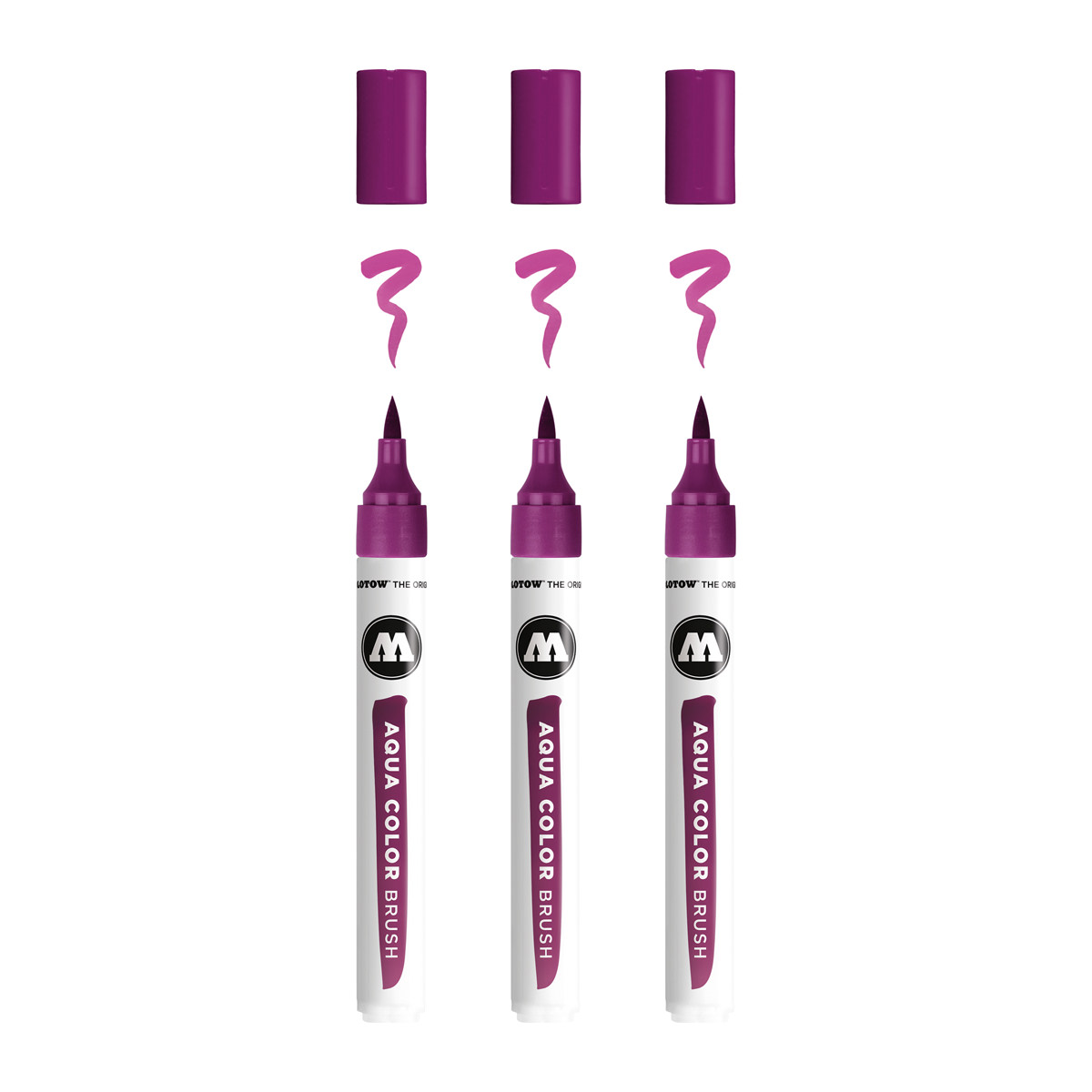 Molotow Marker AQUA COLOR BRUSH Nr. 010, purpur 