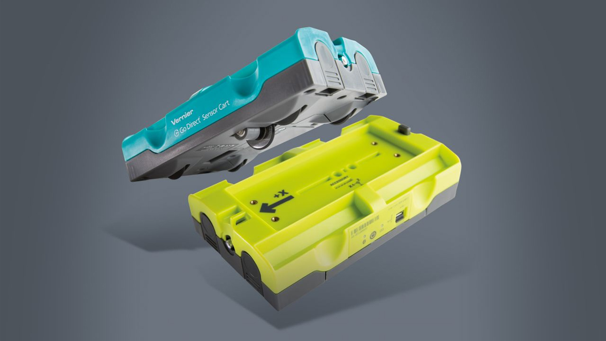 Vernier Go Direct® Sensor Wagen grün (GDX-CART-G)