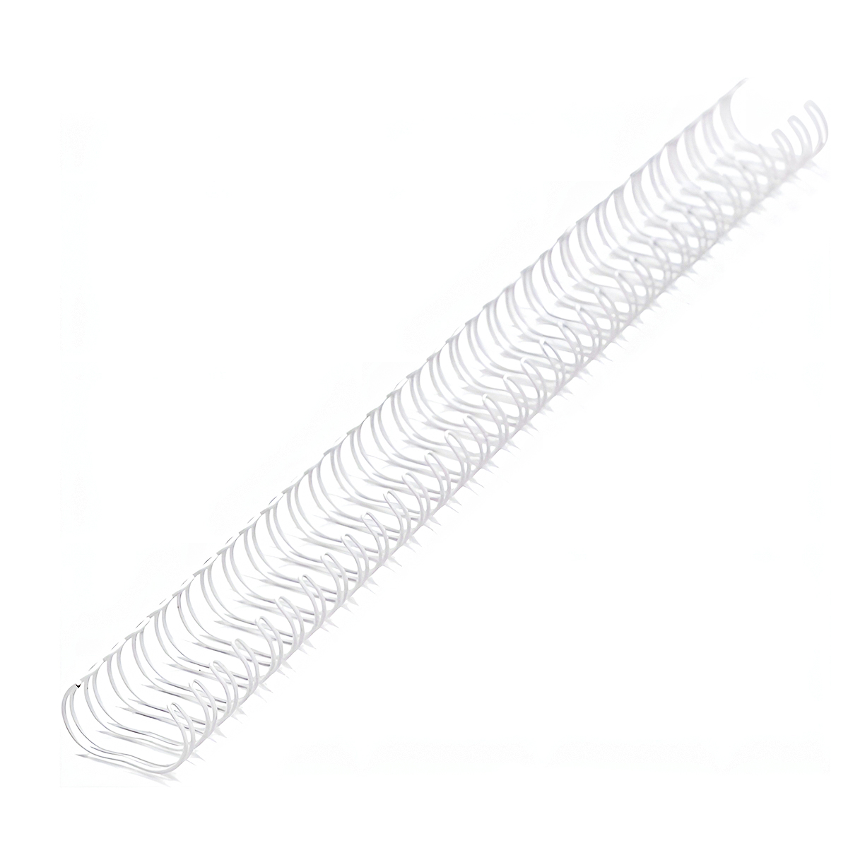 Reco Drahtkamm rund, weiß, Ø 6,4 mm, 100 Stück 