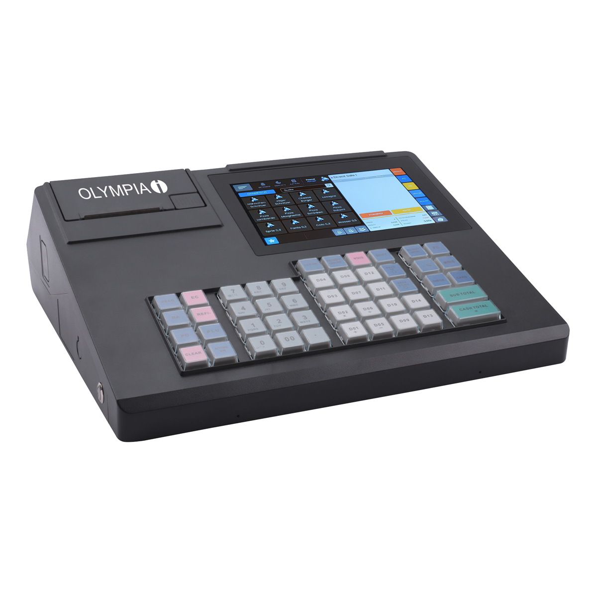Olympia K 200 Registrierkasse ohne TSE-Lizenz, Android 11, 50 Bediener, 7''Touchdisplay 